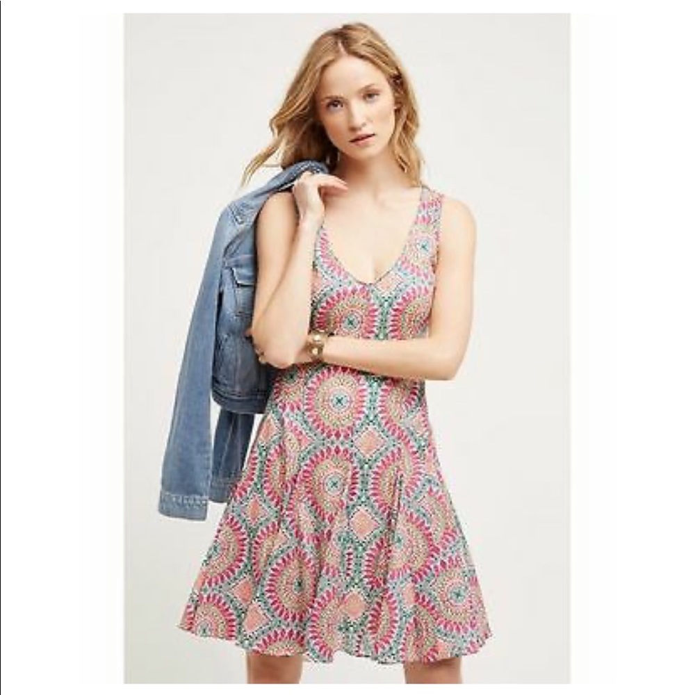 Anthropologie Petite South Island Dress